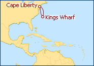 Voir l'itin�raire de la croisi�re Bermudes