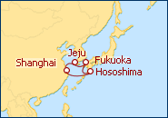 Voir l'itin�raire de la croisi�re Chine, Cor�e du Sud, Japon