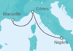 Itinéraire -  Italie - MSC Croisières