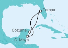 Itinéraire -  Mexique - Royal Caribbean