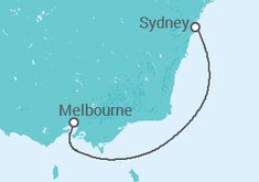 Itinéraire -  Australie - Princess Cruises