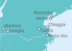 Itinéraire -  De Venise, la cité des Doges, à Mantoue, bijou de la Renaissance - CroisiEurope