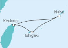 Itinéraire -  Japon, Taiwan - MSC Croisières