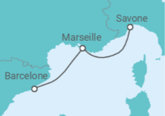 Itinéraire -  France - Costa Croisières