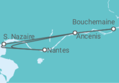 Itinéraire -  La Loire, un héritage Royal - CroisiEurope
