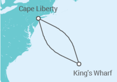 Itinéraire -  Bermudes - Celebrity Cruises