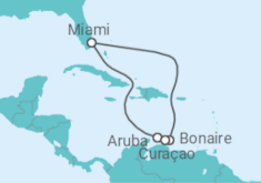 Itinéraire -  Aruba, Curaçao - Celebrity Cruises