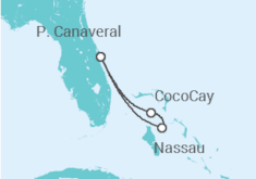 Itinéraire -  Miami et Bahamas - Royal Caribbean