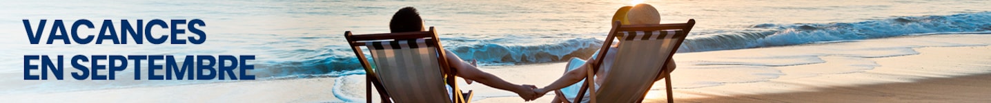 Offres pour Septembre Vacances en Septembre