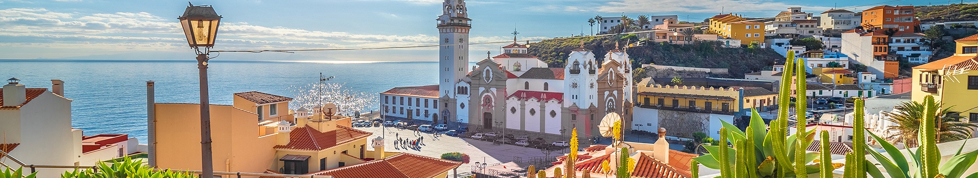 Votre voyage **Candelaria** commence ici