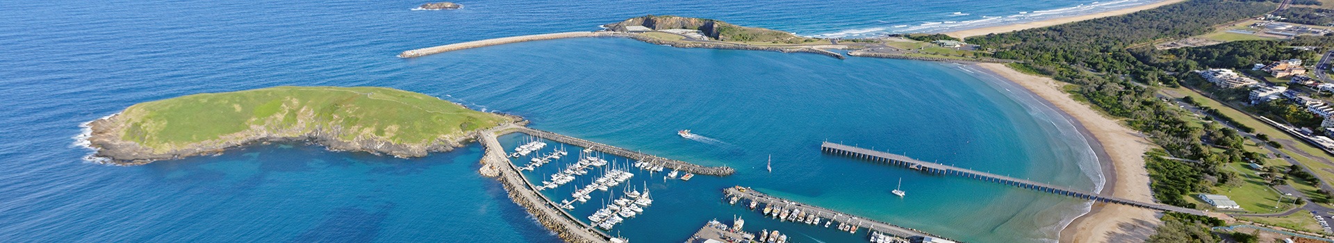Votre voyage **Coffs Harbour** commence ici