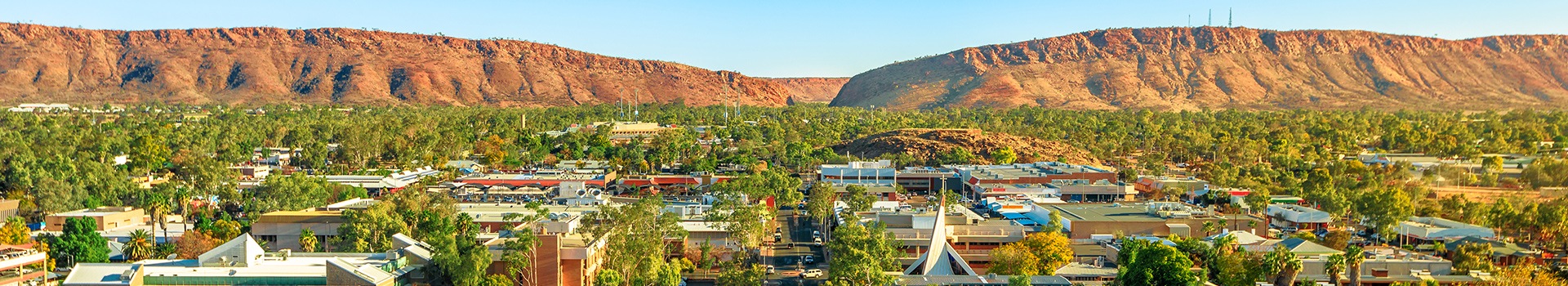 Votre voyage **Alice Springs** commence ici