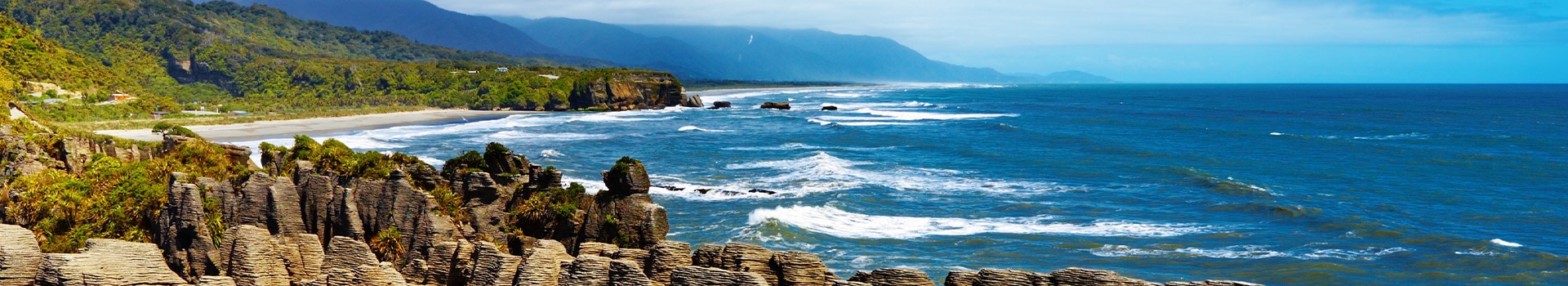 Votre voyage **Punakaiki** commence ici