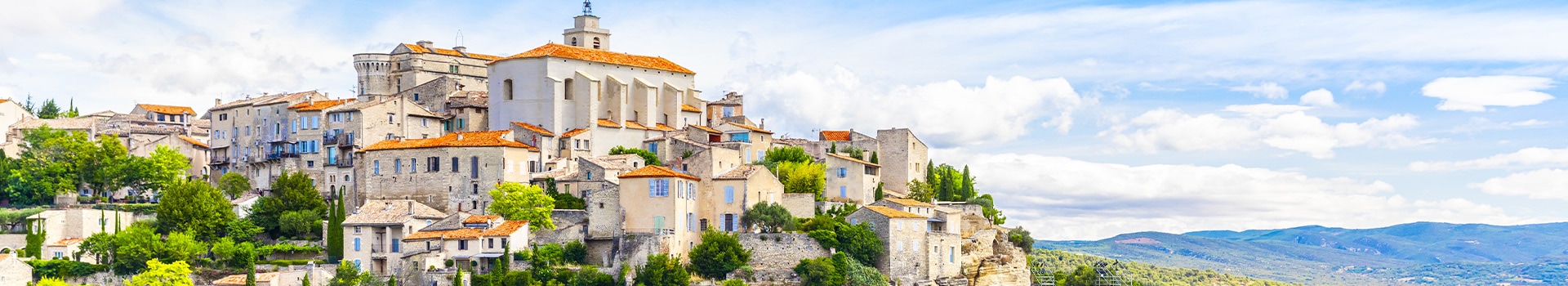 Offres de Vol + Hôtel **Gordes**