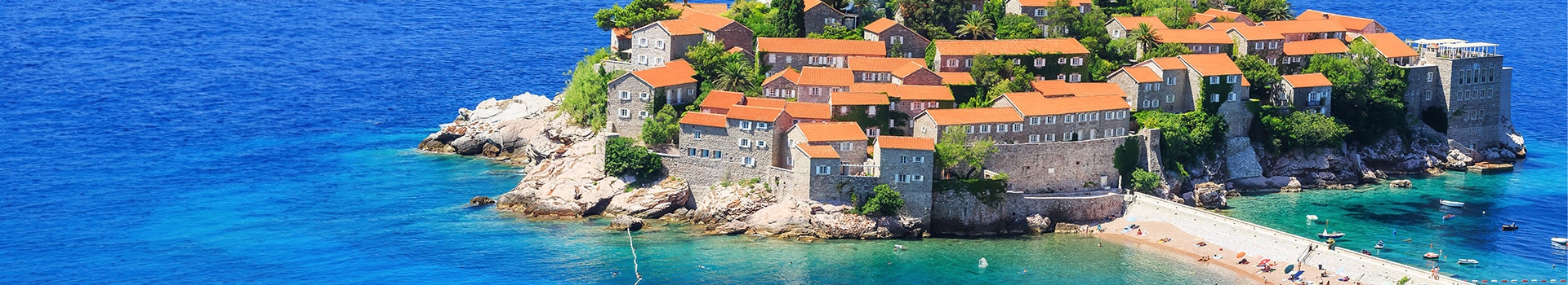 Offres de Vol + Hôtel **Sveti Stefan**