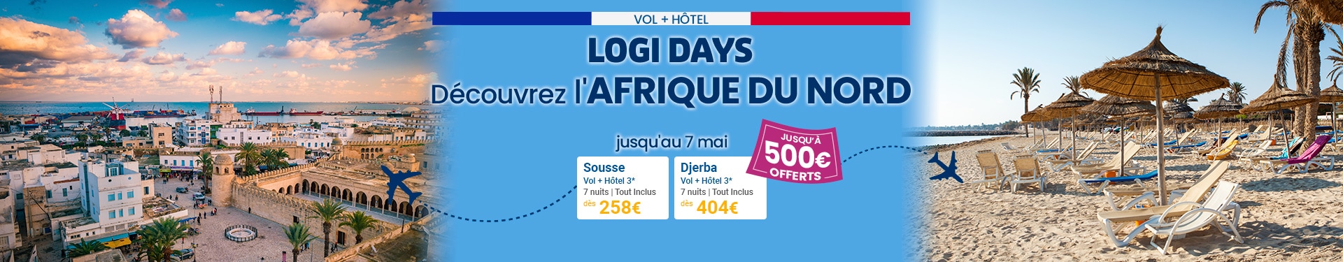 Logidays: jusqu'à 500€ offerts sur les vacances d'été