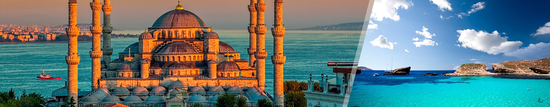 Istanbul et Malte en avion