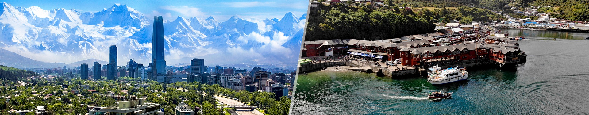 Santiago et Puerto Montt