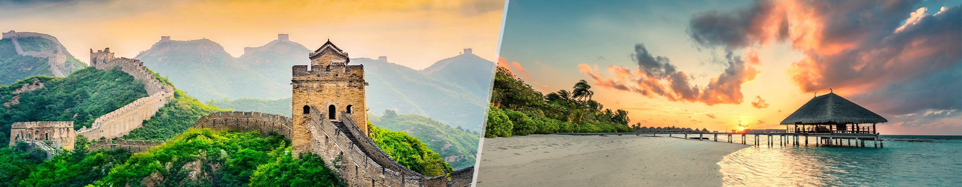 Beijing, Xian, Shanghai et Maldives