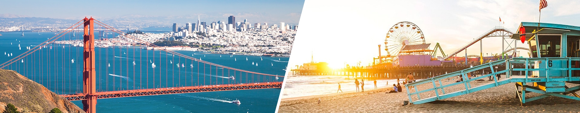 San Francisco et Los Angeles