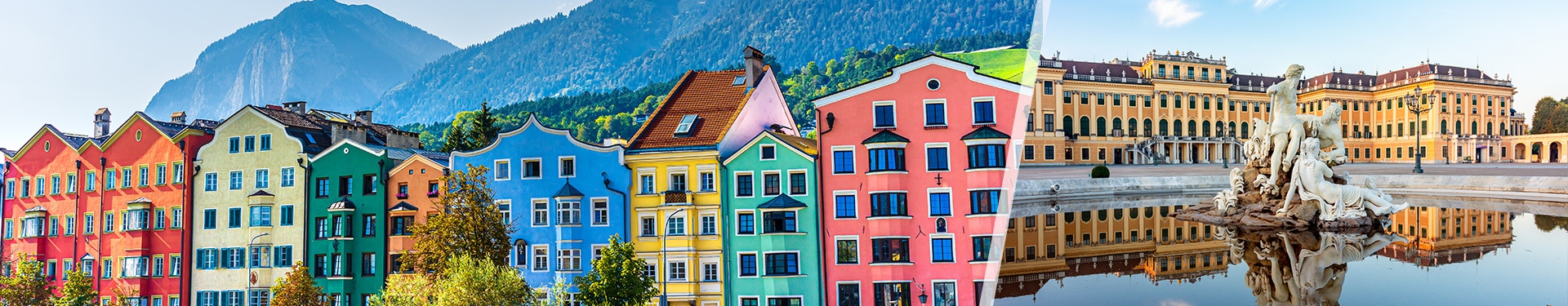 Vienne et Innsbruck en train