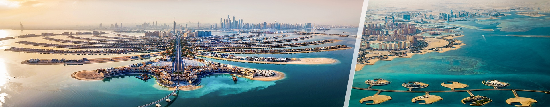 Dubaï et Doha