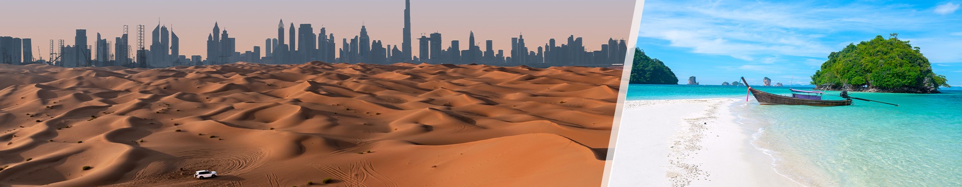 Dubaï et Krabi