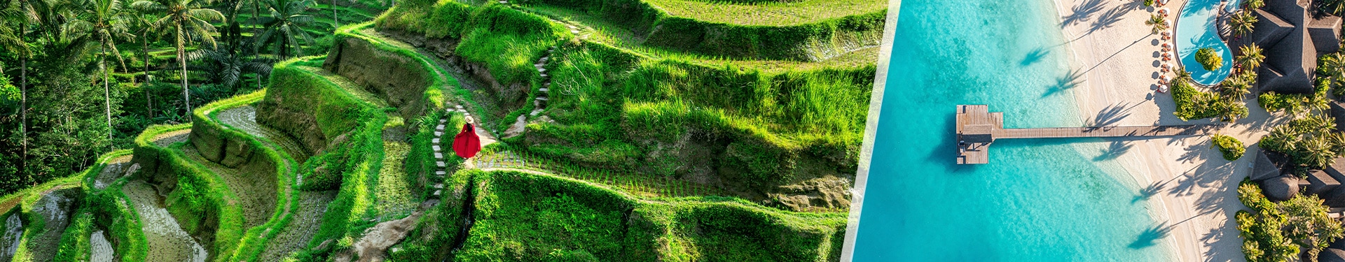 Ubud, Singapour et Maldives