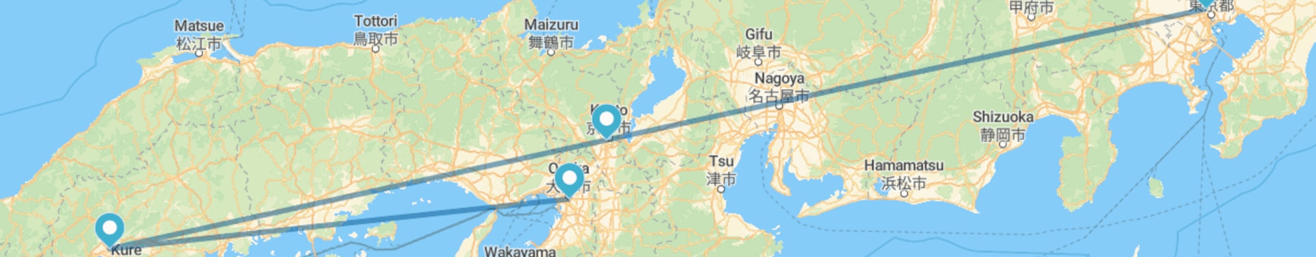 Tokyo, Kyoto, Hiroshima et Osaka