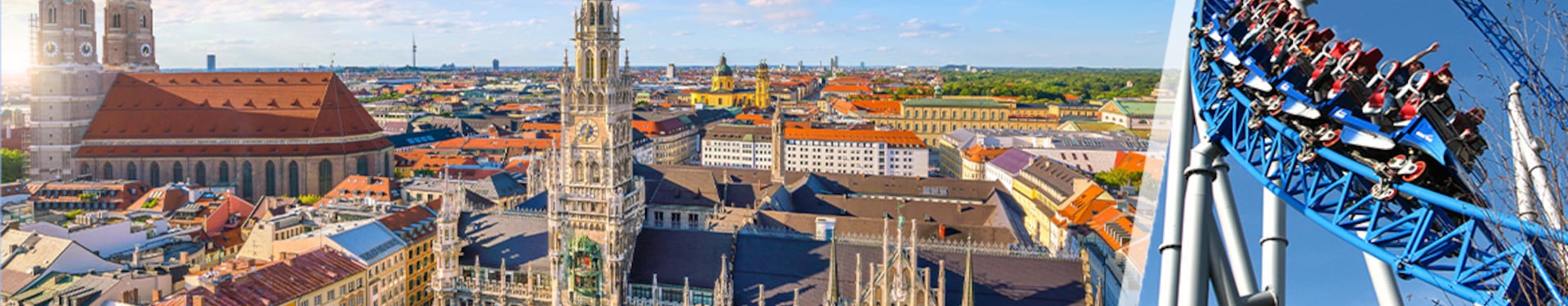 Munich et Europa Park en train