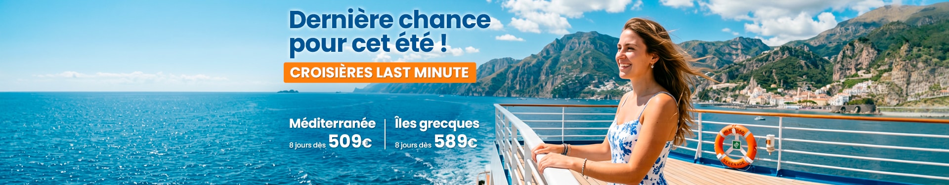 Croisières dernière minute