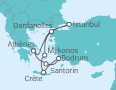 Itinéraire -  Trésors de l'Antiquité - Costa Croisières