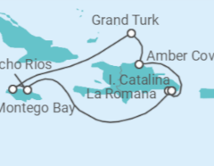 Itinéraire -  Magie des Antilles III - Costa Croisières