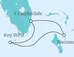 Itinéraire -  États-Unis, Bahamas - Celebrity Cruises