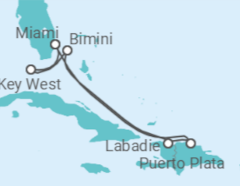 Itinéraire -  Caraïbes - Celebrity Cruises