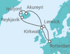 Itinéraire -  Islande et Royaume-Uni  - Celebrity Cruises