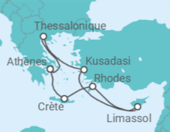 Itinéraire -  Grèce - Celebrity Cruises