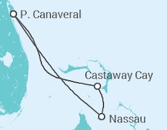 Itinéraire - Bahamas - Disney Cruise Line Itinéraire - Bahamas - Disney Cruise Line