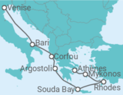 Itinéraire - De Venise à Athènes (Le Pirée) - Costa Croisières Itinéraire - De Venise à Athènes (Le Pirée) - Costa Croisières