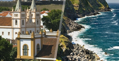 Terceira et São Miguel en avion Terceira et São Miguel en avion