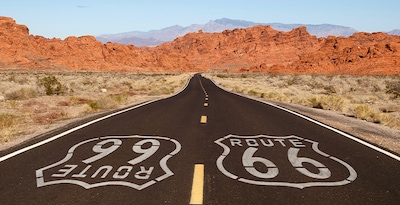La Route 66, de Chicago à Los Angeles La Route 66, de Chicago à Los Angeles