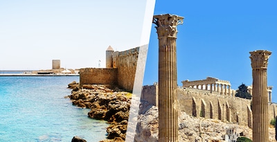 Athènes et Rhodes en avion Athènes et Rhodes en avion