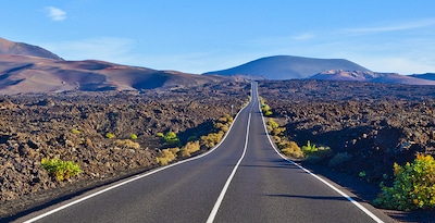Route sur l'Île des volcans Route sur l'Île des volcans