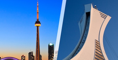 Toronto et Montréal Toronto et Montréal