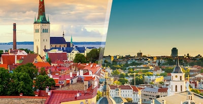 Vilnius, Riga et Tallinn