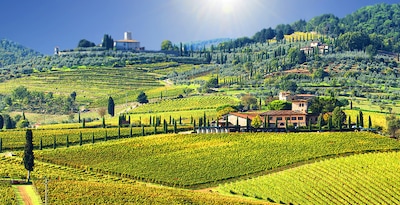 Route à travers la Toscane, de Florence à Sienne Route à travers la Toscane, de Florence à Sienne