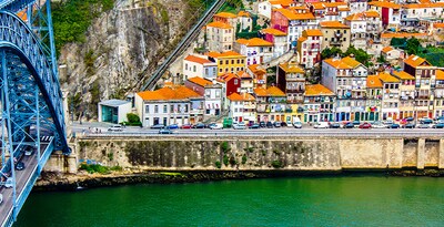 Route de Porto jusqu'en Algarve