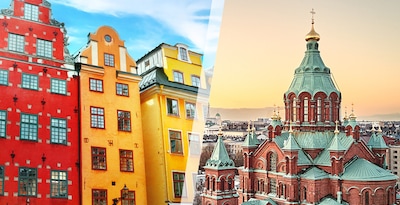 Stockholm et Helsinki en avion Stockholm et Helsinki en avion
