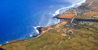 Route à travers la Réunion et Plage à Rodrigues Route à travers la Réunion et Plage à Rodrigues