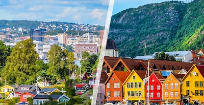 Oslo et Bergen en avion Oslo et Bergen en avion